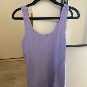 cute purple workout tank